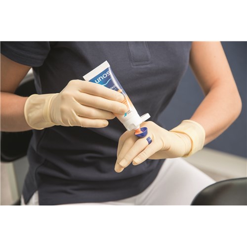 Lunos Prophy Paste Super Soft Orange Application